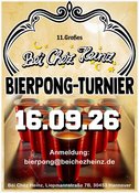 11. großes Bierpong Turnier // im Béi Chéz Heinz