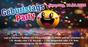 Geburtstagsparty " September 26"