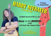 Harry Neubauer live in der Hex!