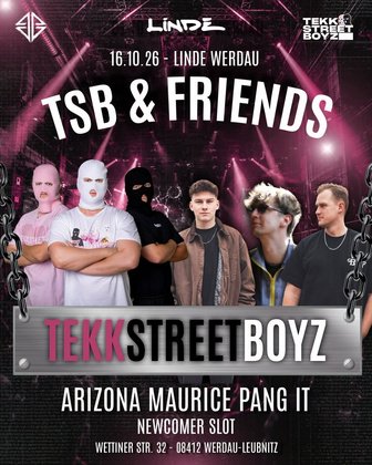 TEKKSTREETBOYZ & FRIENDS 16.10 I LINDE WERDAU