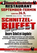 SCHNITZEL-BUFFET am 26. Sept.