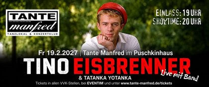 Fr 27.2. - TINO EISBRENNER - live mit Band "Tatanka Yotanka"