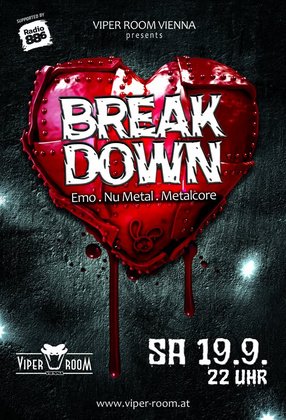 BREAKDOWN - Emo-, Nu Metal- & Metalcore Night