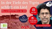 Lesung Usama Al Shahmani: In der Tiefe des Tigris schläft ein Lied