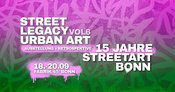 STREET LEGACY 6.0 - Urban Art in Bonn
