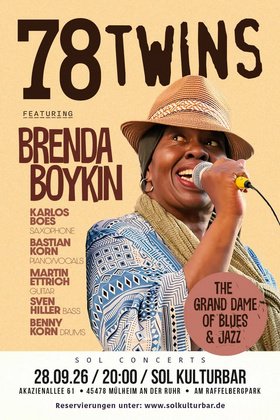 78 TWINS feat. BRENDA BOYKIN IN CONCERT