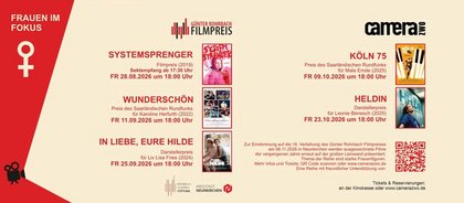 Günter Rohrbach Filmpreis: Frauen im Fokus