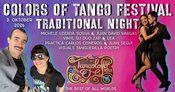 DAY 2 COLORS OF TANGO FESTIVAL Traditional Night Show - Vinyl DJ - Visuals - Practica