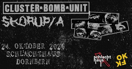 CLUSTER BOMB UNIT + SKORUP/A