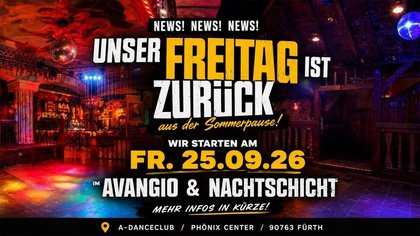 Unser Freitag ist zurück