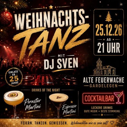 Weihnachts-Tanz in der Feuerwache