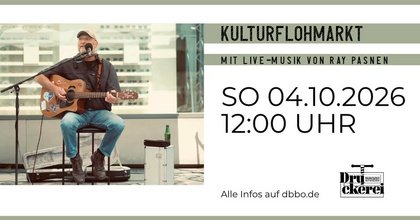 Kulturflohmarkt mit RAY PASNEN