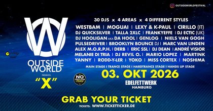 OUTSIDE WORLD FESTIVAL - HAMBURG pres. "X"