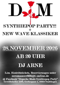 Depeche Mode Synthiepop Party + New Wave Klassiker