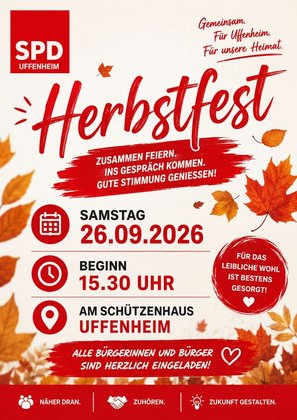 Herbstfest der SPD Uffenheim