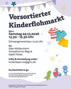 2. vorsortierter Kinderflohmarkt