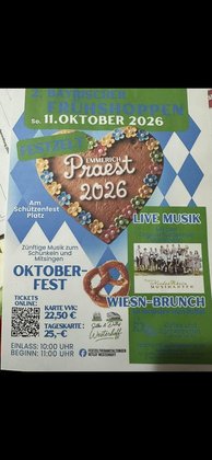 2. bayrischer Frühschoppen mit Wiesn Brunch