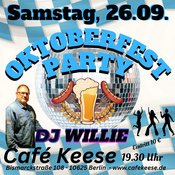 Oktoberfest im Cafe Keese - Hüttengaudi mit Kult