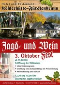 Jagd- und Weinfest an der Köhlerhütte