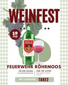 Weinfest Feuerwehr Röhrmoos