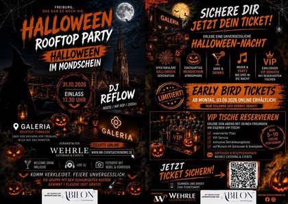 Tuniberg Wein trifft Halloween Party bei Galeria Europaplatz Freiburg