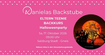 Eltern-Teenie Backkurs - Halloweenparty