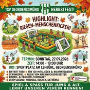 Herbstfest beim TSV Georgensgmünd