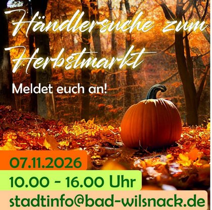 2. Herbstmarkt Bad Wilsnack