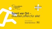 Auftaktveranstaltung: Sport vor Ort – draußen, offen, für alle!