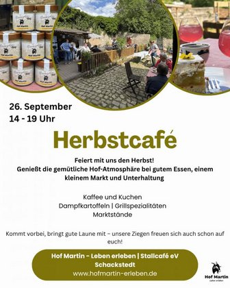 Scheunencafe und Herbstmarkt