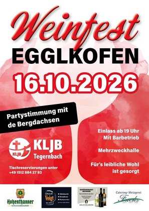 Weinfest Egglkofen