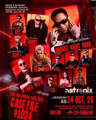 24.10.2026 CASEFILE #1024: Pre-HALLOWEEN RAVE