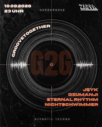 Sandtogether e.V. präsentiert: GrooveTogether - Hardgroove & Hypnotic Techno