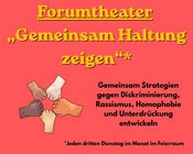 Forumtheater „Gemeinsam Haltung zeigen“