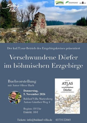 Atlas der verschwundenen Dörfer - Buchvorstellung mit Autor Oliver Hach