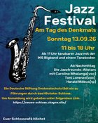 Jazz-Festival am Tag des Denkmals
