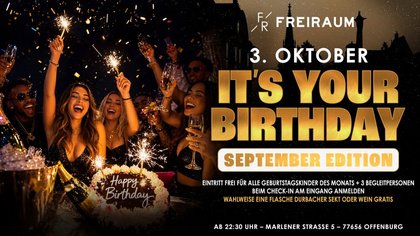 IT’S YOUR BIRTHDAY