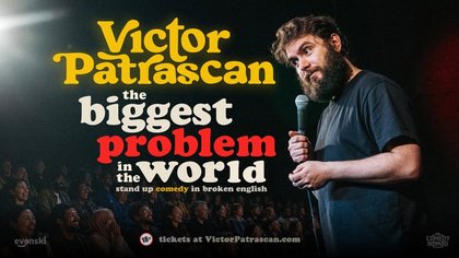 the biggest Problem in the world • Frankfurt • Stand up Comedy in English with Victor Patrascan