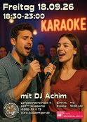 Karaoke mit DJ Achim