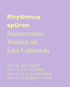 Rhythmus spüren