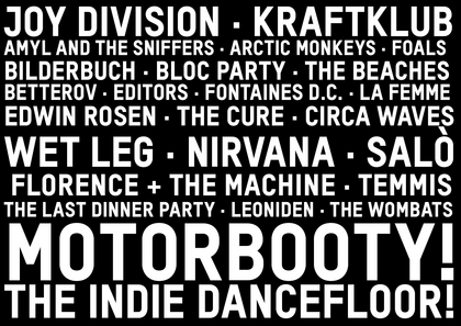 MOTORBOOTY! The Indie Dancefloor