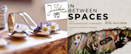 ONE SPOON bei IN BETWEEN SPACES - Verkostung in der Kunstausstellung