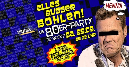 "Alles außer Bohlen!" Die 80er-Party die rockt!