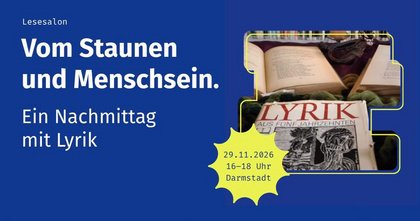 Lesesalon - Ein Nachmittag mit Lyrik