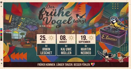 der frühe Vogel Tanzt