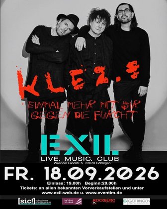 KLEZ.E. live in Göttingen
