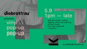 diebrotfrau x Klunkerkranich VINYL POP-UP MARKET