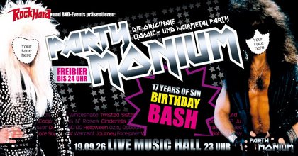 Partymonium - 17 years birthday bash