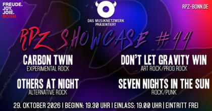 Das Musiknetzwerk präsentiert: RPZ Showcase #44