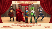 Angel De Vil's freak Show